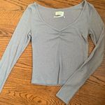 Out From Under purple long sleeve crop top Photo 0