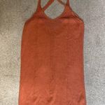 Free People Rust Orange Knit Dress Photo 1