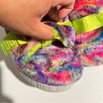 UGG  Women's Fluffita Pixelate Platform Slide Slipper Multicolor Size 9 Photo 8