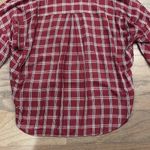 Lou & grey NWOT Red and White Plaid Top - Size XS Photo 5