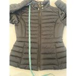 Hunter Refined Women’s Black Puffer Jacket Coat Sz Sm Zip Polyester Down Winter Photo 13