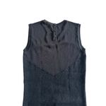CARVEN Black Sweetheart Lined Tank Top Size XS Photo 2
