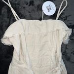 Princess Polly Rally Playsuit in Beige Photo 7