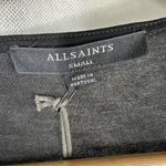 All Saints Jayda Jersey Tunic Soft Knit Dress Size Small Black Photo 2