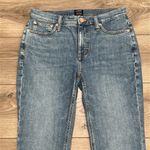 J.Crew Mid Rise Flare Crop Stretch Blue Jeans Size 29 Petite Photo 1