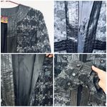 Tory Burch edalene Wool Tweed Coat EUC Photo 8