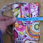 Vera Bradley Clementine Floral Print Cell Phone Mini Crossbody Bag NWOT Photo 1