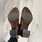 Johnston & Murphy  Women's Brown Leather Zipper Ankle Booties Boots Size 10 Photo 7