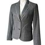 Vineyard Vines Gray Piped Wool Blazer Photo 2