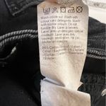 ASOS  River Island Bella Jeans Black Straight Leg Crop Raw Fringe Hem Photo 7