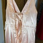 Elegant Pink Evening Gown Size 12 Photo 1