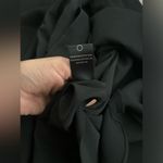 Halston Heritage  Black Crepe Dress Size 2 Photo 6