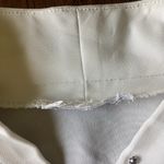 Vintage 90s White Double Breasted Dress Blouse Size 6 Photo 4