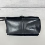 Fossil Tremont Leather Small Flap Crossbody Bag Handbag Black Western Boho Rodeo Photo 6