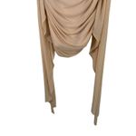 Nookie Zen Mini Dress Nude Ruched Mesh Party Cocktail Event NEW Womens Medium Photo 4