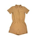 Calia Romper Dri Fit Activewear Golf Short Sleeve Khaki Romper Size XS Brown Photo 1