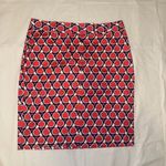 Van Heusen Pink, Blue and White Pencil Skirt for Work Photo 0