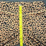 Unbranded Women’s Leopard Print Mid Rise Leggings‎ Size Medium Brown Photo 4