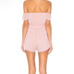 superdown  NWT Aviana Coquette Fairycore Off Shoulder Romper in Mauve Photo 3