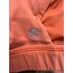 Lululemon  Cross Back Sports Bra Coral Orange Size 12 Workout Athletic Gym Photo 2