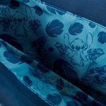 Lounge Fly  Disney Stitch Embroidered Floral Drawstring Mini Backpack New Release Photo 3