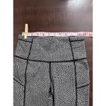Lululemon Women's Size 4 Fast Free Leggings Frozen Fizz White Black Photo 9
