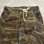 Alternative  Earth Camouflage Lightweight Cropped Drawstring Joggers Photo 1