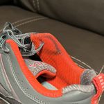 FILA Women's Size 7 1/2  All-Terrain. Athletic Shoes Grey, And Neon Pink. Photo 5