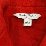 Brooks Brothers  red double-breasted pea coat size L Photo 1