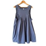 Anthropologie Daily Practice Active Mini Halter Dress Blue Size XL NEW Photo 3