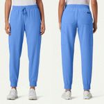 Jaanuu  Bundle 2pcs Neo Everyday‎ Cargo Scrub Joggersv Ceil Blue 2X Photo 1