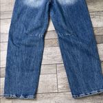 SO  Women's Blue Mid-Rise Barrel Jeans Photo 5