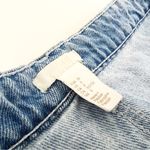 H&M  Distressed High-Rise Button Fly Shorts | Size 8 Photo 5