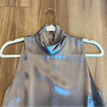 Amanda Uprichard  Silk High Neck Blouse Photo 3