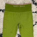 Outdoor Voices Green Seamless Ribbed 7/8 Leggings Photo 6