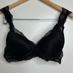 Danskin  Size 34C Black Lace Bra Padded with Underwire Photo 0