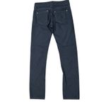 Athleta  Dark Wash Denim Jeans Size 8 Tall women's Slim Fit Adjustable Waist Photo 4