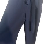 Monteau  Navy Blue Short Flutter Sleeve Belted Waist Pants Jumpsuit Women Sz XS Photo 7