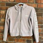 Vans  womens cropped zip up hoodie sweatshirt jacket purple/mauve XS Photo 0