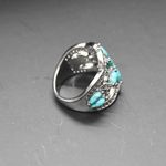 Western Turquoise Ring Blue Photo 4
