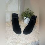 Johnston & Murphy  Women Black Suede Ankle Boots - New Size 8 Photo 2