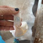 None Vintage slip Cream Skirt Photo 3