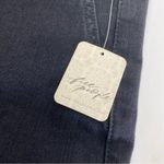 Free People X We The Free Level Up Slit Slim Flare Bootcut Jeans Pitch Black Photo 12