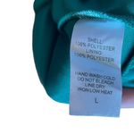 Lena Green Yellow Shimmer Cottagecore Boho Western Floral Layered Mini Dress Size L Photo 7