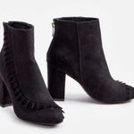 JustFab Stacie Bootie Black Size 9 Photo 8