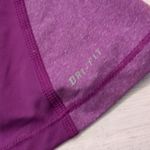 Nike  pro purple tank top rise medium Photo 4
