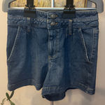 Lee  Women's Blue Jean Trouser Shorts Size 2 Photo 0