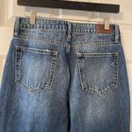 Free People Hidden Dark Wash Ripped Jeans Photo 4