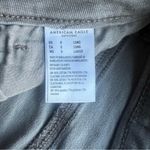American Eagle  Womens Gray Mom Jean Denim Stretch Size 8 Long Photo 8
