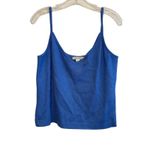 St. John ST.‎ JOHN 3 Piece Blue White Knit Suit Gold Button Jacket Size 8 Skirt Size 14 Photo 8